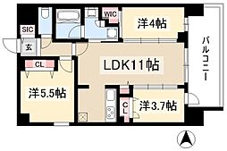 プレサンス レイズ 鶴舞公園 7階