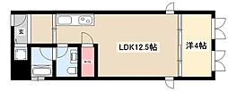 シュタットメゾン1 1LDKの間取図画像