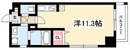ミリオレビータ金山 ワンルームの間取図画像