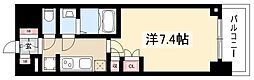 アデグランツ上前津 1Kの間取図画像