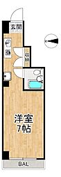 ドエルコトブキ ワンルームの間取図画像