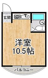 間取図画像 ワンルーム