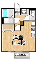 滋賀県大津市見世２丁目（賃貸アパート1R・1階・29.44㎡） その2