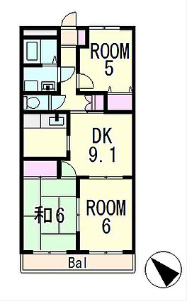 アルマ館1_間取り_0
