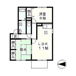 コーポはおりやA棟 2階