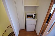 冷蔵庫/電子レンジ設置済（仕様が異なる場合がございます）