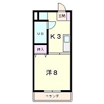 滋賀県草津市笠山２丁目（賃貸マンション1K・5階・24.30㎡） その2