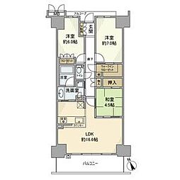 ジオ南草津 3階/-