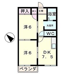 ヴィラK&K 2階/-