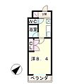 グリーンロード山手1階4.2万円