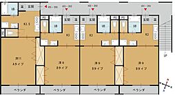 MAISONBREST 1Kの間取図画像