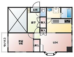 岡村ビル 3階/302