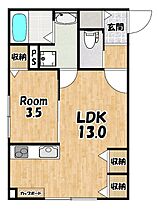 ルアナ  ｜ 滋賀県東近江市ひばり丘町（賃貸アパート1LDK・1階・33.00㎡） その2