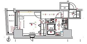 フェルクルールプレスト池袋WEST  ｜ 東京都板橋区南町（賃貸マンション1K・14階・26.14㎡） その2