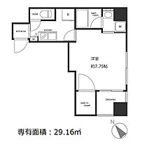 ＫＭ中目黒ビル 1001 ｜ 東京都目黒区青葉台2丁目20-7（賃貸マンション1K・10階・29.16㎡） その2