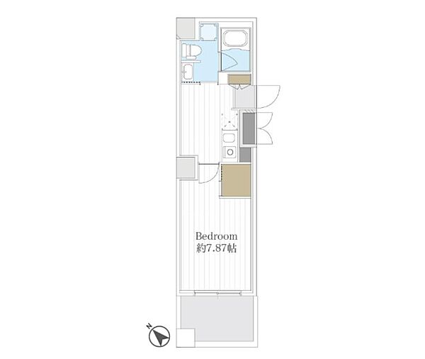 LEXE AZEST横濱関内 409｜神奈川県横浜市中区松影町1丁目(賃貸マンション1DK・4階・30.16㎡)の写真 その2