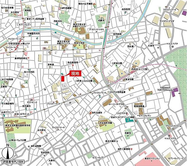 ジオエント中野弥生町 427｜東京都中野区弥生町1丁目(賃貸マンション1LDK・4階・40.56㎡)の写真 その9