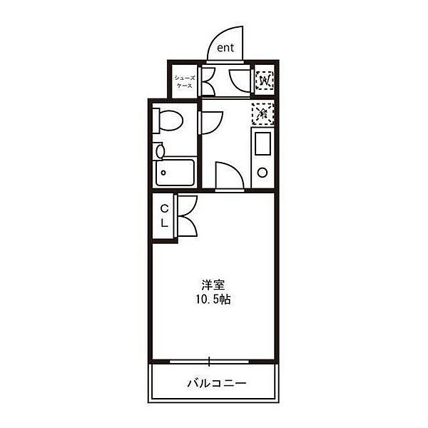 アルファ王子本町ＷＥＳＴ 1405｜東京都北区王子本町(賃貸マンション1K・4階・25.50㎡)の写真 その2