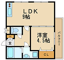 ハイツ昆陽  ｜ 兵庫県伊丹市昆陽東6丁目（賃貸マンション1LDK・3階・36.00㎡） その2