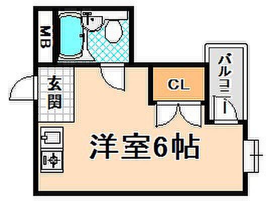 グレスト野間 ｜兵庫県伊丹市野間7丁目(賃貸マンション1R・1階・17.00㎡)の写真 その2