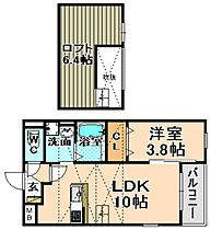 カーサ・フェリーチェ  ｜ 兵庫県伊丹市岩屋1丁目（賃貸アパート1LDK・2階・33.34㎡） その2