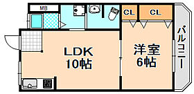 丸永マンション  ｜ 兵庫県伊丹市西台4丁目（賃貸マンション1LDK・2階・37.12㎡） その2