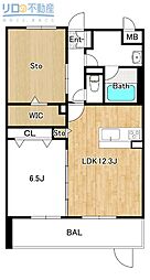 ヴィラ・アーバネット 2LDKの間取図画像