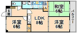 スペランツァ松ケ丘 3LDKの間取図画像