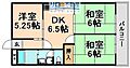 シャルマンフジ武庫之荘壱番館2階6.0万円