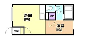 有明ハイツ 209 ｜ 北海道滝川市有明町２丁目（賃貸アパート1DK・2階・22.68㎡） その2