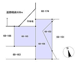 砂川市晴見2条北6丁目 売地