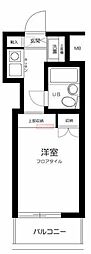 TOP明大前No.3 ワンルームの間取図画像