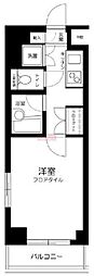 ルーブル渋谷松濤 1Kの間取図画像