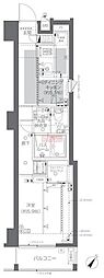 ZOOM渋谷神山町 1DKの間取図画像