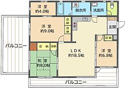 エメラルドハイツ 5階
