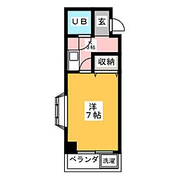 間取図画像 1K