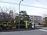 周辺：堅田中学校 635m