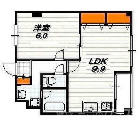 リエス西院 506｜京都府京都市右京区西院三蔵町(賃貸マンション1LDK・5階・41.96㎡)の写真 その2