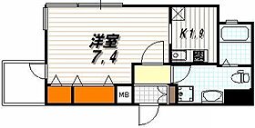 エヴァーステージ京都二条 105 ｜ 京都府京都市中京区壬生朱雀町（賃貸マンション1K・1階・26.58㎡） その2