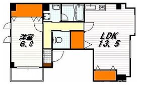 別所ビル 5 ｜ 京都府京都市上京区桝屋町（賃貸マンション1LDK・5階・47.33㎡） その2