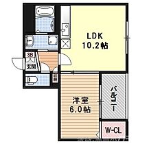 ベルビュー太秦 403 ｜ 京都府京都市右京区太秦荒木町（賃貸マンション1LDK・4階・37.57㎡） その2