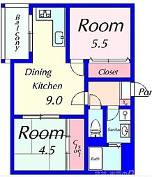 エレガンスコート下鴨 3階