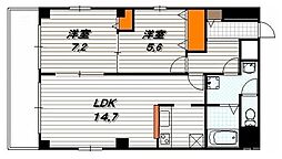 ブルック御池 2階