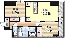 グランレブリー桂川グレイスレジデンス 5階/506