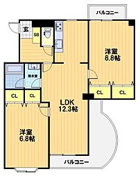 ランブラス桂川 4階