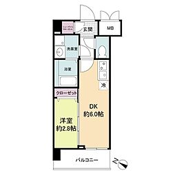 ブランシエスタ西京極 6階