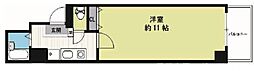サワラビdeハイッテン 1Kの間取図画像