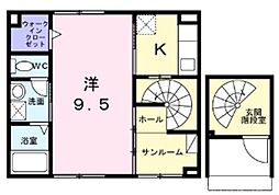 ルピナス等持院 2階/202