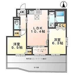 コラソン江戸町 1階/103