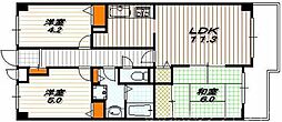 山ノ内パーク・ホームズ 3LDKの間取図画像